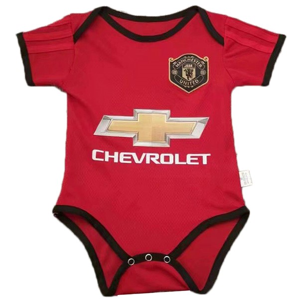 Camiseta Manchester United 1ª Onesies Niño 2019-2020 Rojo